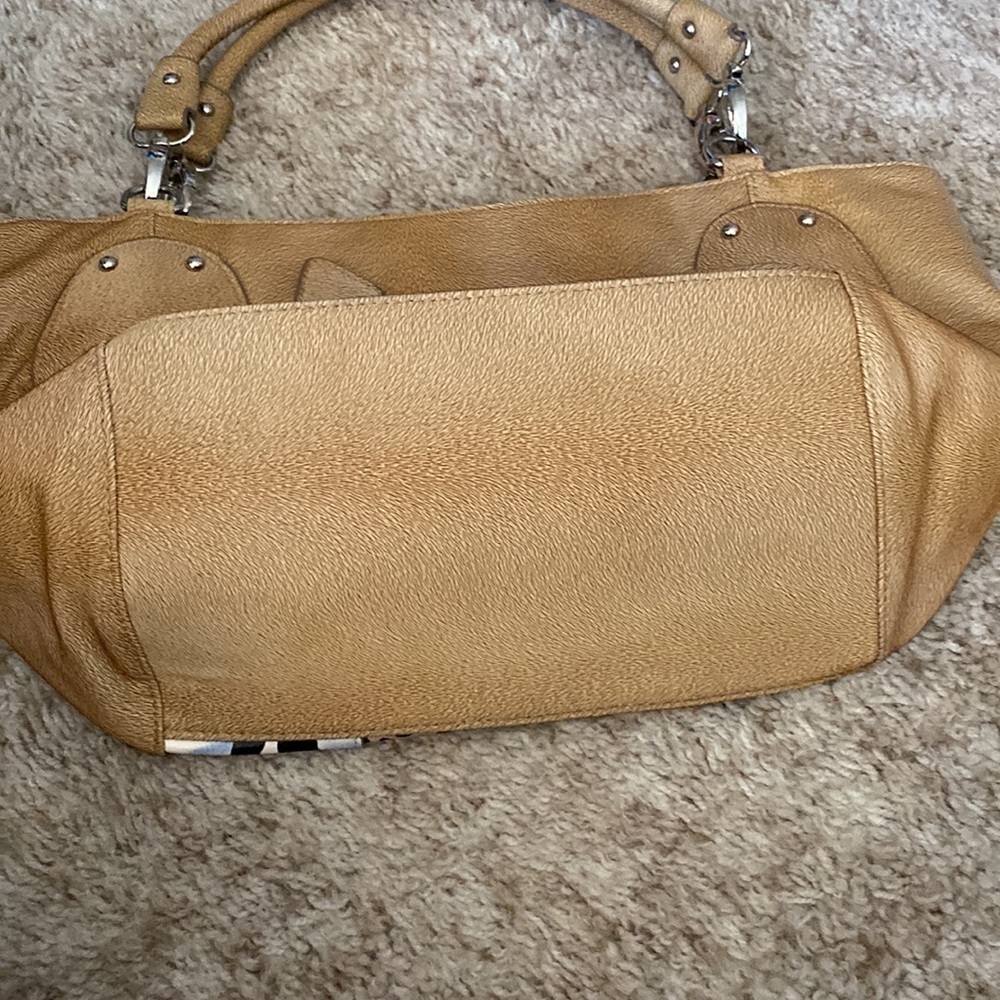 MULTI Animal Print Faux  Leather Tote Purse - Picture 3 of 12